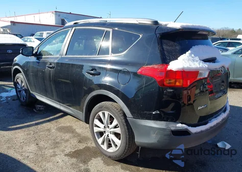2013 Toyota Rav4 Limited from USA, damaged, VIN 2T3DFREVXDW104831